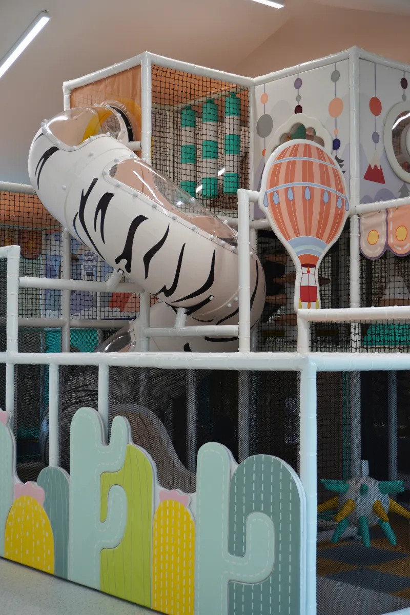 Kletter- & Balancierstation – Ententini Indoor-Spielplatz